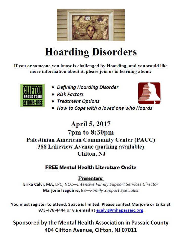 hoarding disorder workshop